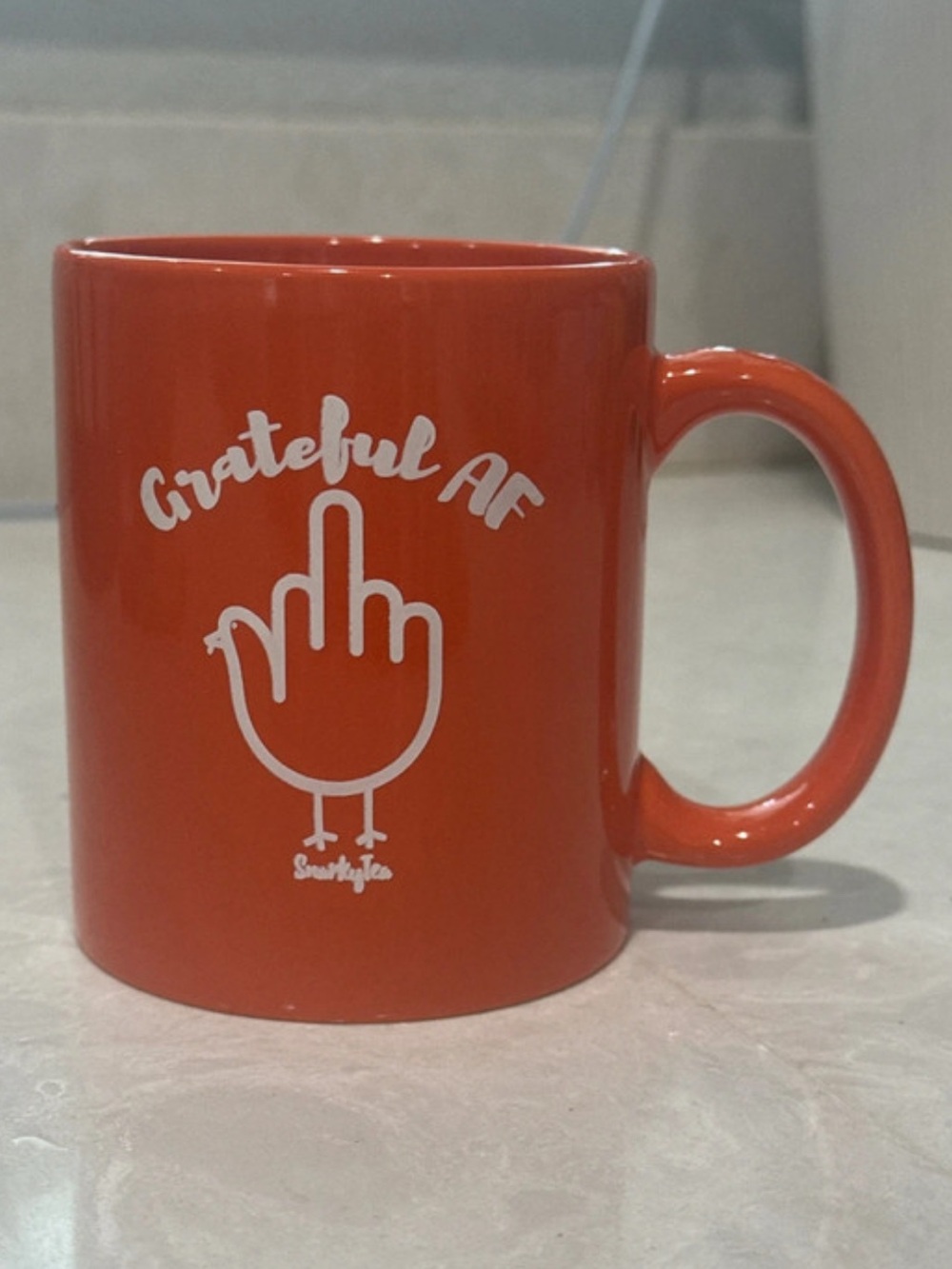 Grateful AF Thanksgiving Fall theme coffee mug